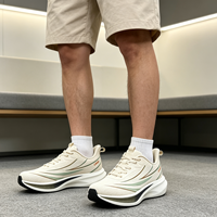 Chaussures de course pour hommes, baskets de sport personnalisées à lacets, respirantes, en maille Fly Knit, confortables, chaussures de sport