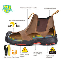 Chaussures de sécurité industrielles et de chantier, bottes de travail antidérapantes, chaussures de sécurité pour la construction, les travaux en extérieur et les sites miniers