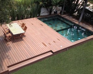 Tùy chỉnh bán buôn Patio dập nổi 3D Rỗng sàn ngoài trời Châu Âu decking gạch Hội Đồng Quản trị Composite WPC decking Set - Product Image 6