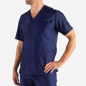 ชุดสครับผ้าทอแบบเป็นมิตรต่อสิ่งแวดล้อมสำหรับผู้หญิงไซส์ใหญ่รุ่นใหม่ ชุดยูนิฟอร์มพยาบาลสำหรับโรงพยาบาล - Product Image 1