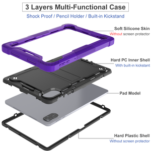 Gran oferta, cubierta de accesorios para tableta para <span class=keywords><strong>honor</strong></span> pad X9, lente y pantalla protectora a prueba de golpes y anticaída, Funda universal para tableta - Product Image 4