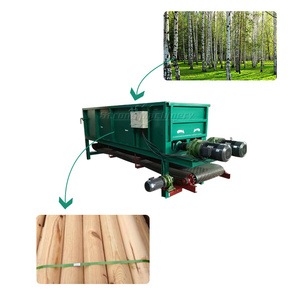 Machine à écorcer le bois, écorceuse de troncs, écorceuse automatique, taux d'écorçage de 95%, plage de longueur de 350 mm, 380 V - Product Image 6
