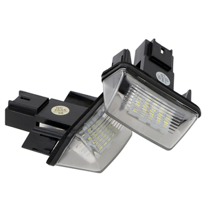 1 Par de Luces LED de Matrícula para Peugeot 206 207 306 307 308 5008 y para Citroen C3 C4 C5 Berlingo Saxo Xsara <span class=keywords><strong>Picasso</strong></span> - Product Image 2