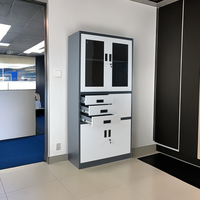 Abattre l'armoire en acier de stockage de bureau avec le coffre-fort