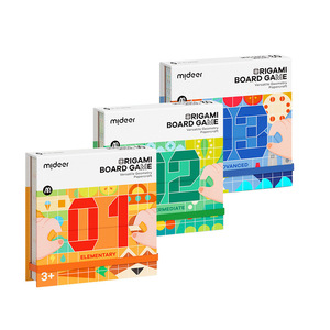 Mideer Origami <b>Board</b> Game Educational <b>Puzzle</b> For Kids Spatial Logic Training Mind Development 3+ Years Paper Toy - Product Image 4