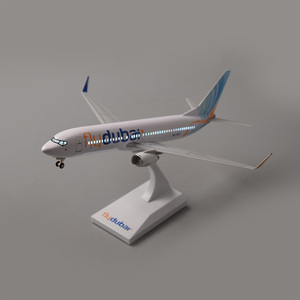 โรงงานขายดี โมเดลเครื่องบินดูไบแอร์ไลน์ <span class=keywords><strong>B737</strong></span> ขนาด 30 ซม. ทำจากวัสดุ ABS - Product Image 2