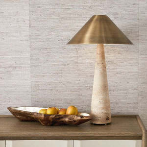 Travertine Table <b>Lamp</b> E27 <b>LED</b> <b>Light</b> Source Switch Control For Living Room Study Hotel Use - Product Image 1