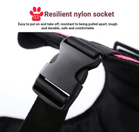 Harnais tactique de luxe pour chien, respirant, en polyester durable, sûr, haut de gamme, réfléchissant, gilet souple pour grands chiens