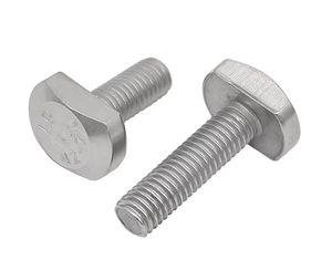 ราคาโรงงาน สกรูหัวที สแตนเลส 304 316 ขนาด M6 M8 M12 - Product Image 1