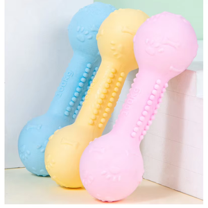 Jouet à mâcher Pawmino en caoutchouc durable pour chiots et petits chiens, 115*37mm, pour l'entraînement en extérieur et la dentition - Product Image 2