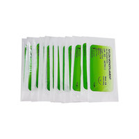 Kit de pratique de suture médicale avec 12 aiguilles de suture de 75 cm, fil de suture en nylon monofilament 3/0, matériel de suture, instrument de formation