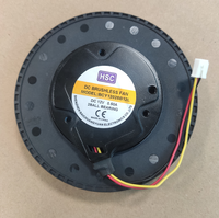 Souffleur d'air rond 120x25mm, moteur DC 12V sans balais, ventilateur de refroidissement 120x120x25mm