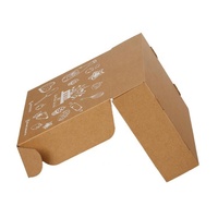 Boîtes rigides en carton kraft biodégradable respectueuses de l'environnement, fabriquées à partir de matériaux recyclés, imprimées sur mesure, pour l'emballage de vêtements