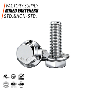 Vis à tête cylindrique à six pans creux en acier inoxydable 304 M3 M4 M5 M6 M8 M10 avec bride dentée - Product Image 1