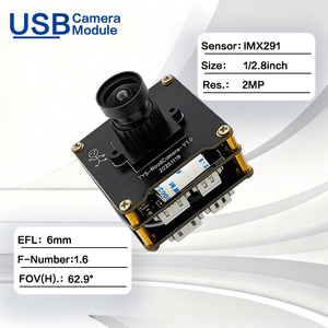 Módulo de Cámara USB 2.0 HI3516 IMX291, 720P, 120fps, Lente de 6mm, HDR, Reconocimiento de Matrículas, Monitoreo de Cargadores de Vehículos Eléctricos - Product Image 2