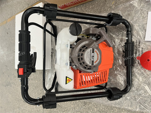 Herramientas de Jardín, Perforadora de Tierra, Máquina Perforadora de Agujeros en el Suelo, Perforadora de Tierra a Gasolina de 63 cc con Freno - Product Image 5