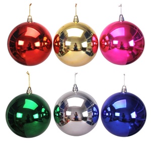 Christmas <b>Tree</b> Hanging Balls Colorful Glitter Matte Shiny Shatterproof Glossy Red Balls for Ornaments Party Decoration - Product Image 3