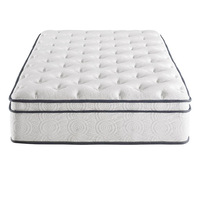 Matelas compressé enroulable OEM/ODM d'usine avec ressorts ensachés indépendants et latex naturel pour hôtels et maisons – Vente en gros
