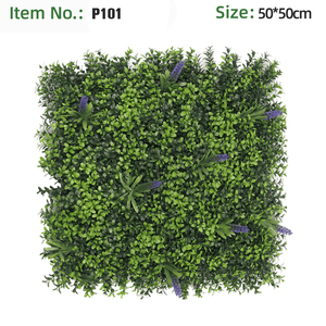 Panel de Pared de Césped <span class=keywords><strong>Artificial</strong></span> de 50x50cm, Venta al por Mayor de Fábrica, Seto Vertical de Boj para Hoteles, Centros Comerciales e Ingeniería Paisajística - Product Image 3