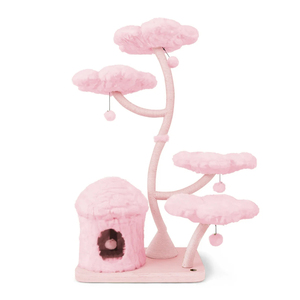 XIANGLONG Fabriek levert nieuwe moderne, duurzame, ecovriendelijke luxe kattenboomtoren, cadeau kattenhuis, bloemvormig. - Product Image 3