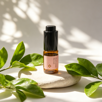 Botol Serum Kaca Mini Transparan 20ml 30ml Ukuran Perjalanan Botol Minyak Esens Kaca Kecil Botol Serum Kaca dengan Pipet