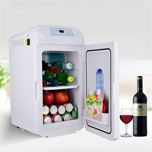 Réfrigérateur vertical à double usage 35L pour voiture et maison Réfrigérateurs de voiture 12V/24V à affichage numérique et contrôle de la température - Product Image 1