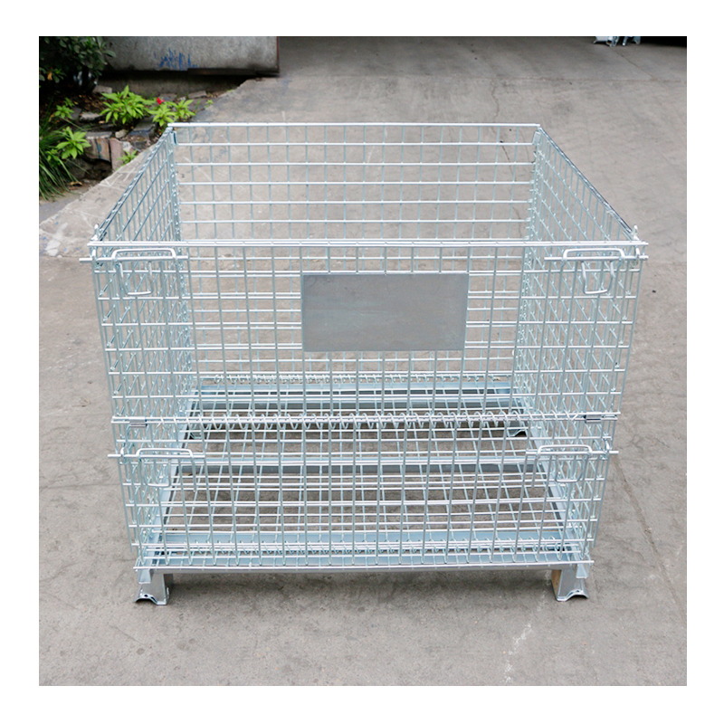 Collapsible Storage Container Box Stacking Wire