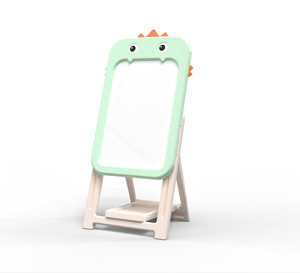 Bảng Vẽ Từ Tính Lớn Có Thể Điều Chỉnh Chiều Cao Thiết Kế Bằng Nhựa Cho Trẻ Em - Product Image 1