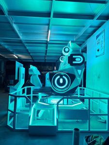 Cinéma VR rotatif - Manège de parc d'attractions intérieur en métal avec capacité de 100 à 500 kg - Product Image 4