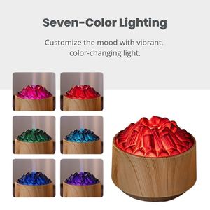 Humidifier Diffuser 6H Auto <b>Timer</b> 300ml Portable Tabletop Design Waterless Auto Shut-Off - Product Image 4