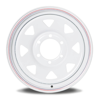 Jante en acier 16x6J 6x139.7 CB110 ET0 pour Nissan Patrol Y61, jante de remorque tout-terrain robuste