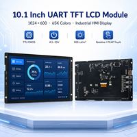 Für industrielle Anwendungen: Hochhelle TN TFT LCD Touchscreen 10,1-Zoll-Displaypanels für die industrielle Steuerung