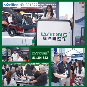 Lvtong 3 chỗ ngồi điện UTV với giường đổ - Product Image 4