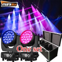 Marslite Wash Mac Aura 19*15w Moving Head Light RGBW 4in1 Wash LED 19X15 16/24ch 19x15w Wash Zoom LED Moving Head DJ Stage Light