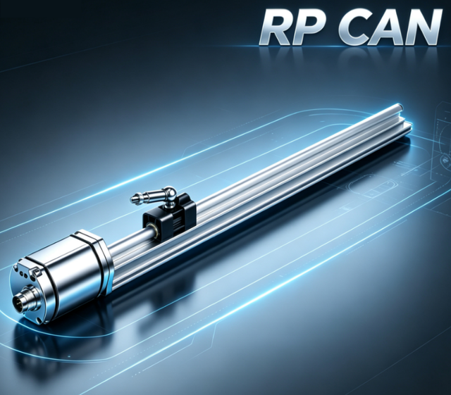 Aluminum Housing, Suitable for Stroke or Position Detection of Linear Motion Mechanisms.