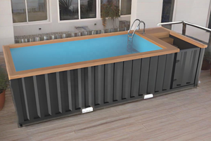 <span class=keywords><strong>Piscine</strong></span> Conteneur Moderne à Cadre en Acier Durable, Respirante, de Taille et Couleur Personnalisables, pour Usage Domestique - Product Image 2