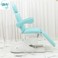 Table de massage électrique réglable 3/4 moteurs pour soins du visage, cosmétiques, spa et traitements médicaux – Mobilier de luxe pour salon de beauté