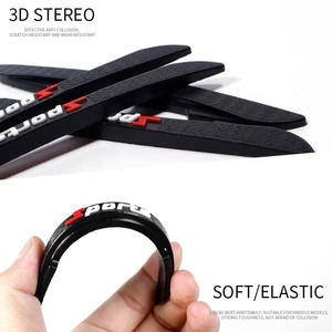Stiker Pelindung Tepi Pintu Mobil PVC Berkualitas Tinggi 4PCS, Strip Pelindung Bumper Pintu Mobil, Stiker Pelindung Anti Gores - Product Image 3