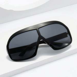 Nouveauté 2025 – Lunettes de soleil oversize unisexe style punk à grande monture, protection UV400 - Product Image 5