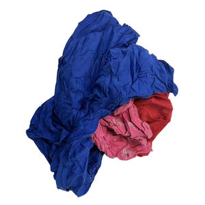 פסולת טקסטיל, שאריות בד, מטליות ניקיון תעשייתיות בצבעים מעורבים, מטליות ניקיון 100% כותנה, מטליות מבד טי שירט - Product Image 6