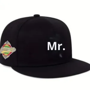 Topi bisbol bordir 3D 6-panel Fashion Amerika uniseks gaya Hip-hop Snapback mahkota terstruktur Snapback pribadi - Product Image 3