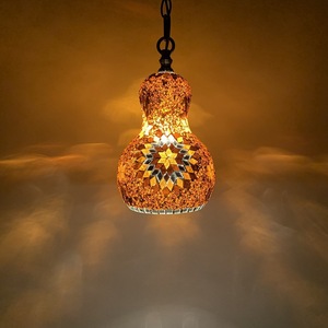 Lustre décoratif artisanal turc en fer et verre, motif bonhomme de neige suspendu, pour restaurants, cafés, hôtels, gîtes, bars, KTV, bains de pieds et spas - Product Image 2