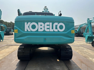 Excavatrice sur chenilles hydraulique Kobelco SK200 d'occasion, 20 tonnes, modèle 2022, moteur en bon état, peinture d'origine, pour travaux de terrassement - Product Image 5