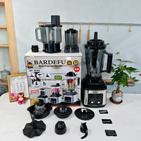 Mixeur Blender Multifonction 8-en-1 Bardefu 5082 Modèle Commercial Grande Capacité 8-en-1, Machine à Mélanger 4 Litres avec Moteur en Cuivre Pur