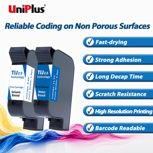 Cartucho de Solvente Long Decap TIJ 2.5 Diseñado para Codificación Industrial Continua de Empaques - Product Image 6