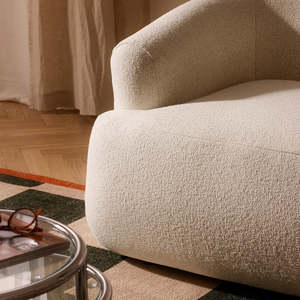 Sillón Individual Moderno Minimalista Tapizado <span class=keywords><strong>en</strong></span> Tela Suave con Estructura de Madera Sólida, Asiento para Descanso Diario <span class=keywords><strong>en</strong></span> Sala de Estar o Apartamento Pequeño - Product Image 2