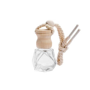 Flacon de parfum suspendu pour voiture, vide, rond, 8 ml, pour diffuseur d'air frais - Product Image 3