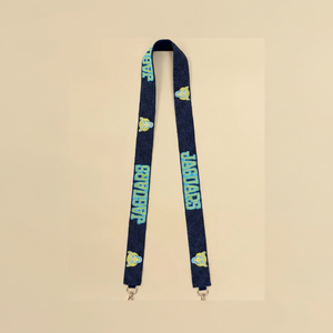 Sangle de sac de remplacement de luxe avec coutures de couleur - Product Image 1