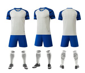 Maillots de football verts personnalisables avec logo, rayures, respirants, uniformes d'entraînement de football d'été, 100% polyester, évacuation de l'humidité - Product Image 6
