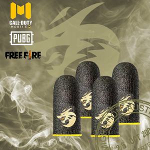 Manchons de doigts en fibre d'argent de dinosaure à deux pièces, manchons de doigts très sensibles, jouez à une variété de jeux mobiles - Product Image 2